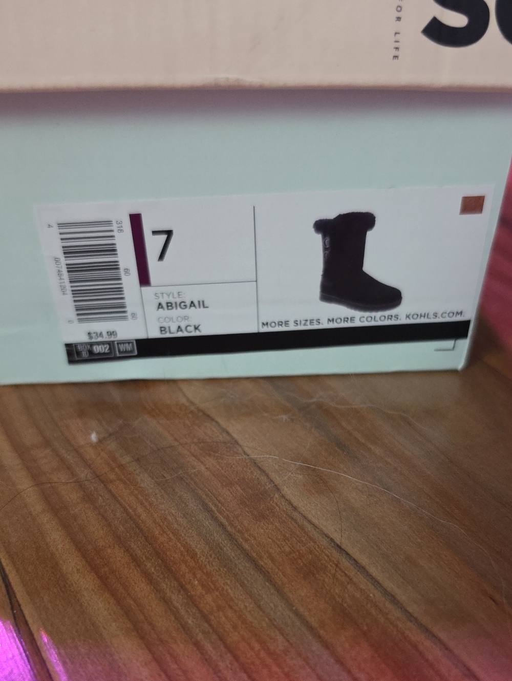 SO Abigail Black Heeled Women's Boots